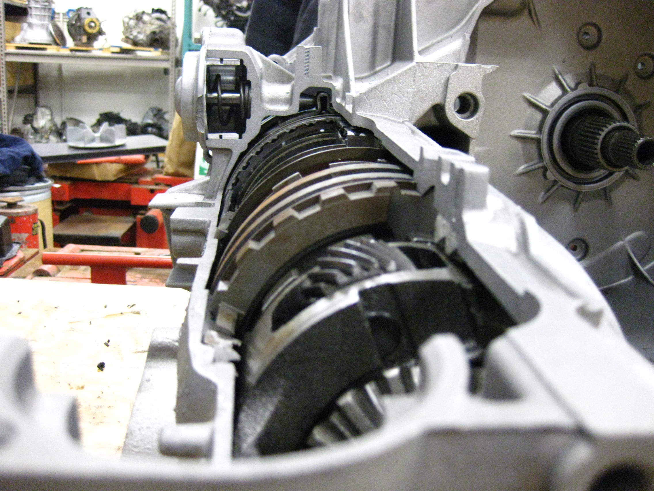 Automatic transmission internals